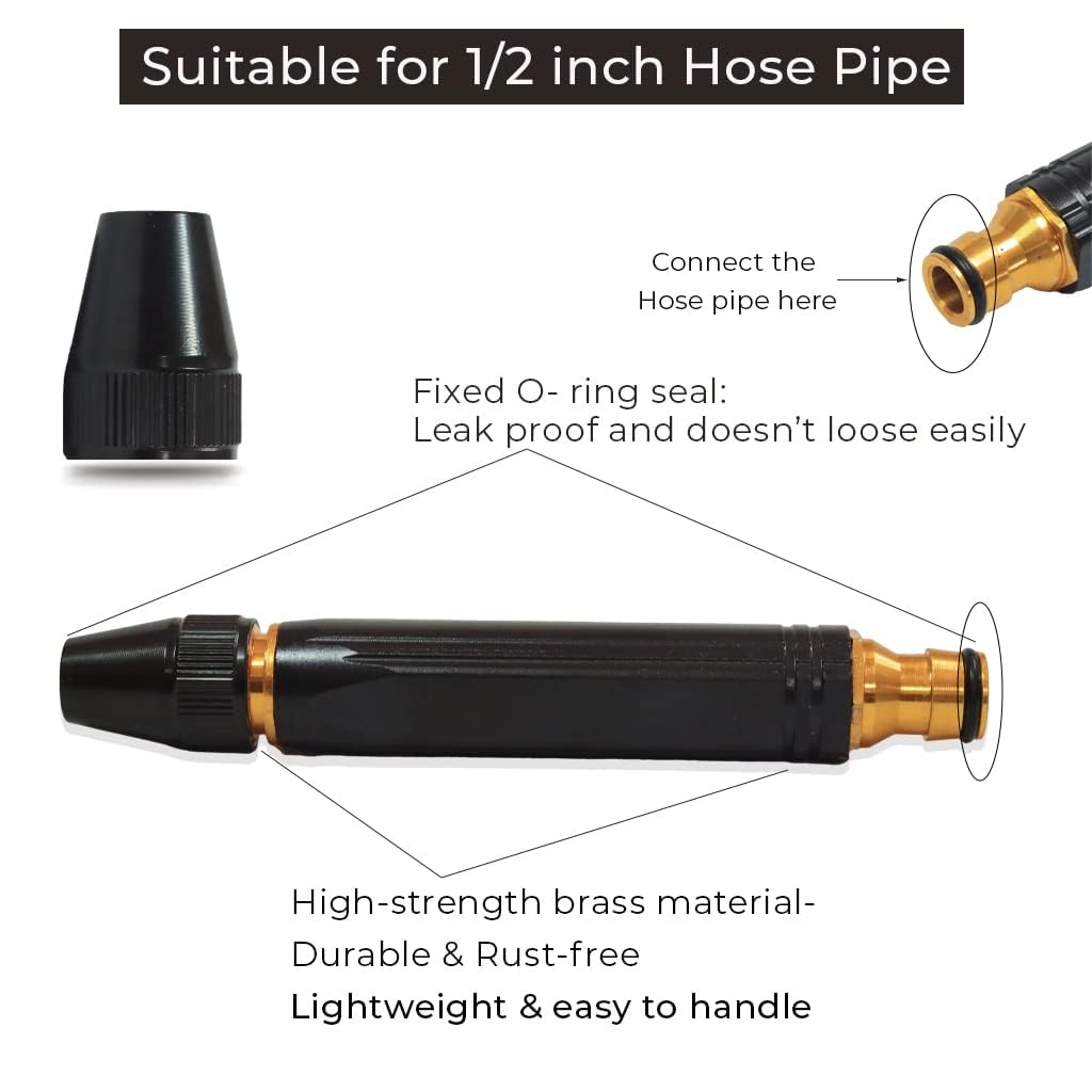 Nozzle Water Spray Gun, Car Wash Nozzle, High Pressure Nozzle Spray Water Gun, Water Jet Hose Nozzles Pipe For Gardening, Bike,Car Wash,Window Cleaning Nozzle Water Spray Gun, Car Wash Nozzle, High Pressure Nozzle Spray Water Gun, Water Jet Hose Nozzles Pipe For Gardening, Bike,Car Wash,Window Cleaning